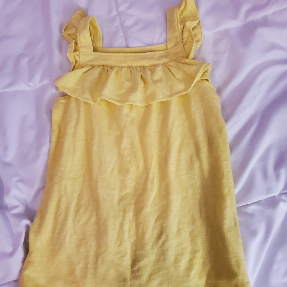 Cute yellow girl top!!